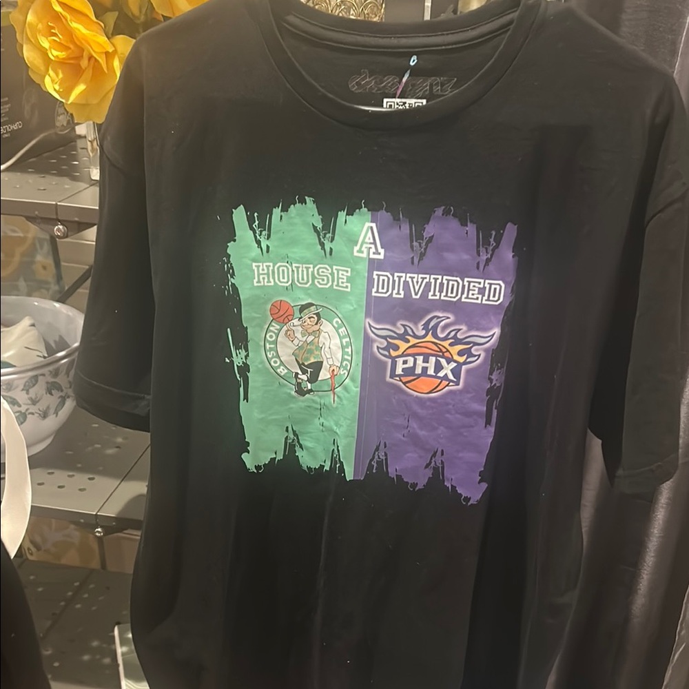 Black Graphic T-Shirt - House Divided